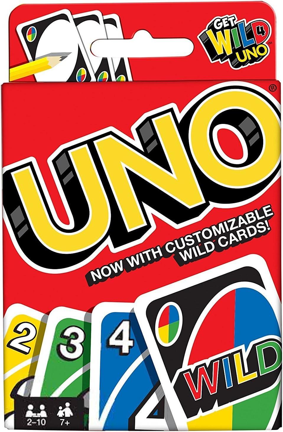 Guess Who?, Connect 4 and UNO Card Game Bundle