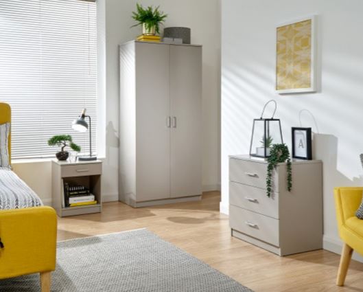 Princeton 4 Piece Bedroom Set-Grey