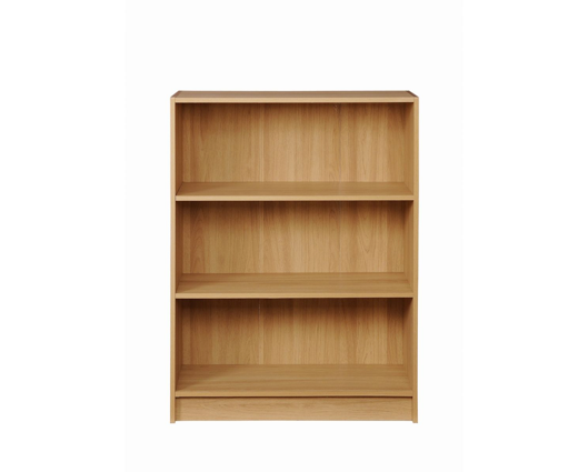 Low Wide Bookcase-Oak