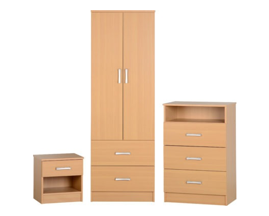 Portis Bedroom Set - Beech