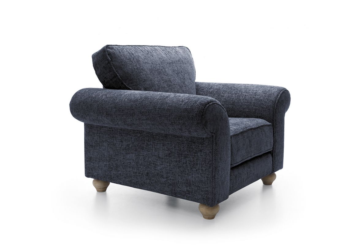 Iris Armchair - Dark Blue