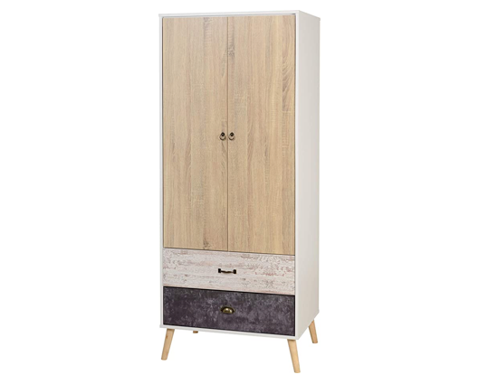 Norton 2 Door 2 Drawer Wardrobe