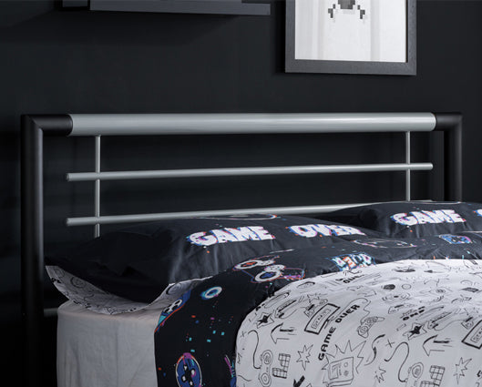 Fletcher Small Double Bed - Black