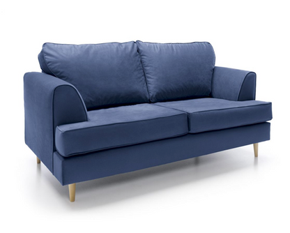 Hollie 2 Seater Sofa - Oxford Blue