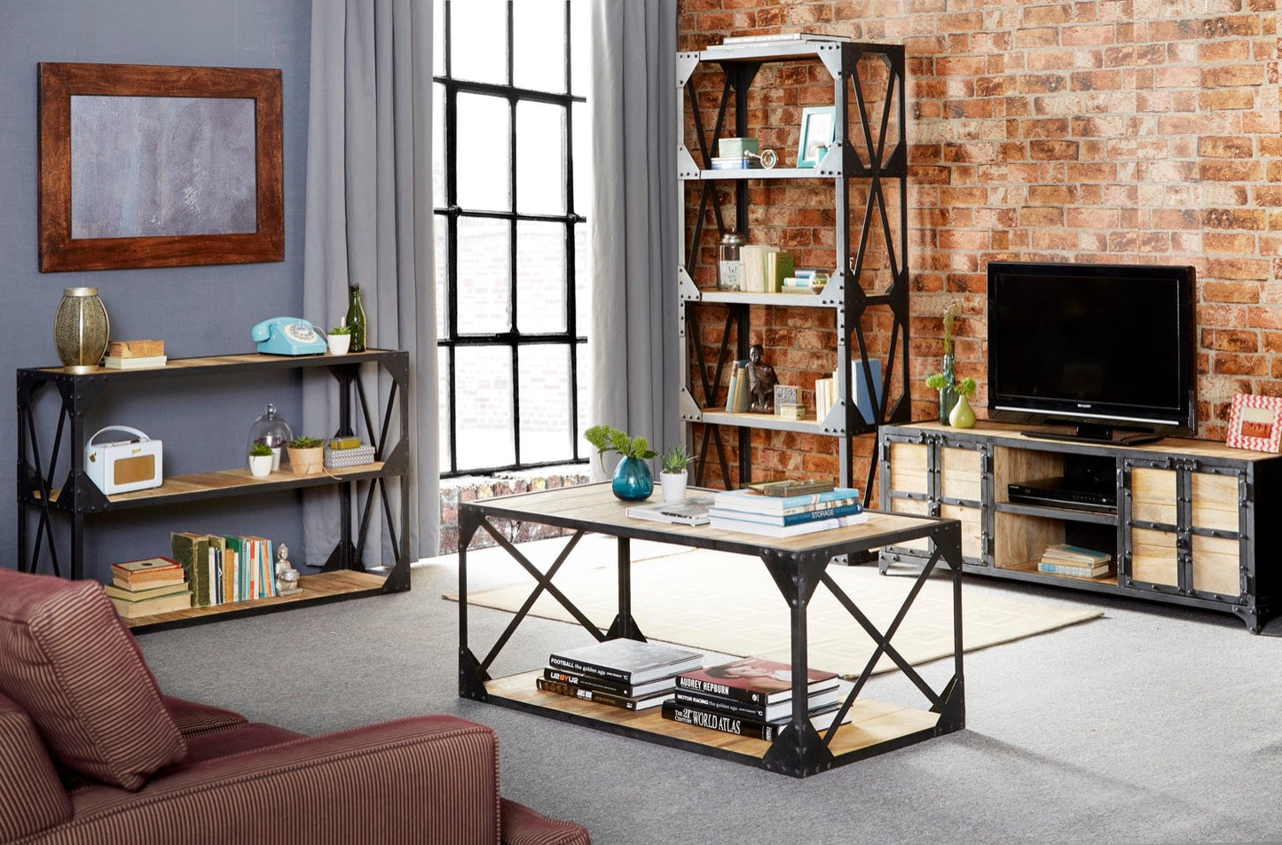 Alma Large Bookcase