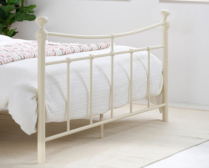 Eliza Small Double Bed - Cream