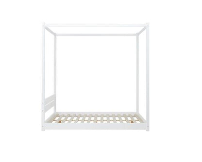 Darwin Four Poster King Bed - White