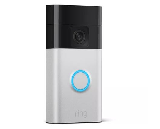 Refurbished RING Battery Video Doorbell (3rd Gen) - Satin Nickel