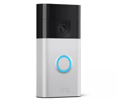 Refurbished RING Battery Video Doorbell (3rd Gen) - Satin Nickel