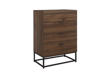 Hermione 4 Drawer Chest - Walnut