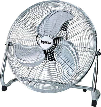 Igenix 18" Chrome Floorstanding Air Circulator