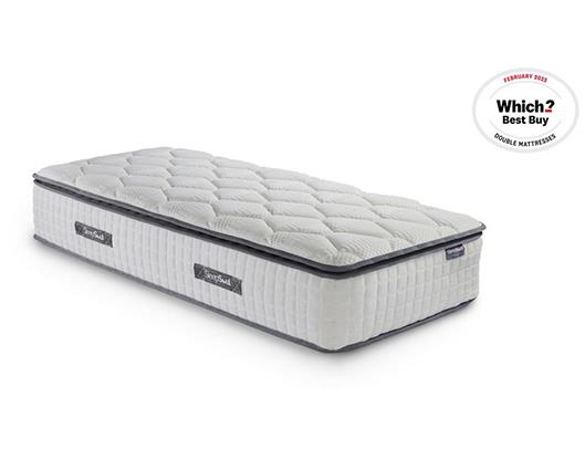 Roll Up Bliss 800 Pocket Memory Pillow Top Mattress (32cm Depth) - Single