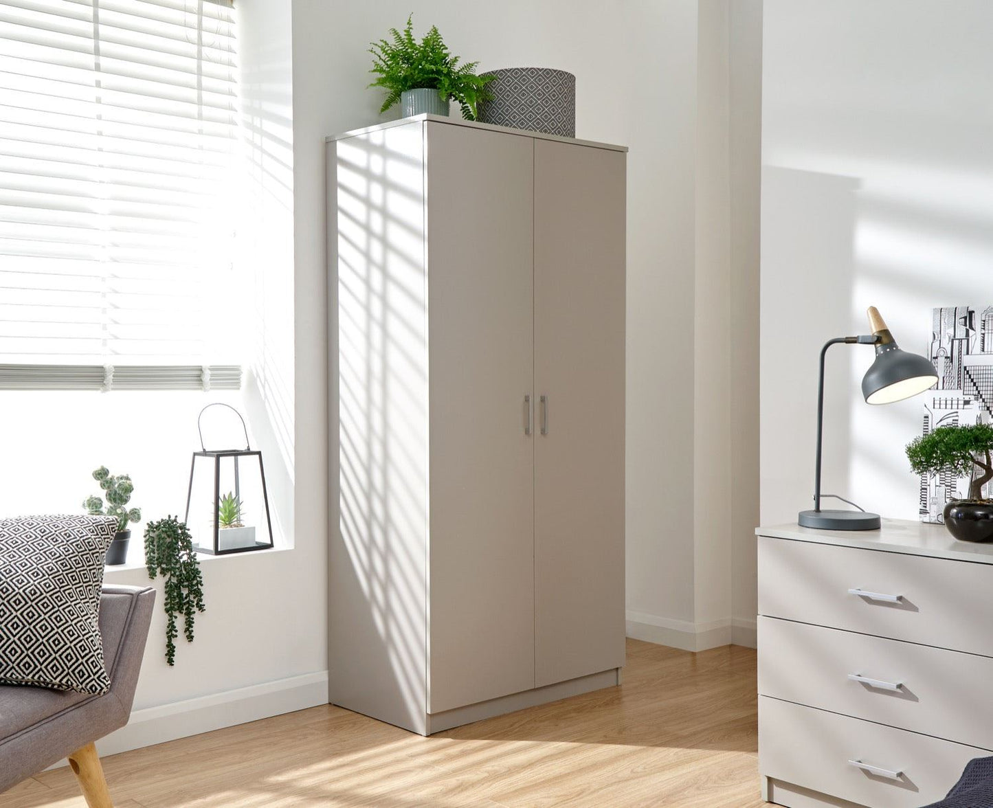 Princeton 3 Piece Bedroom Set-Grey