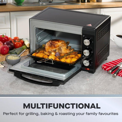 Daewoo 1600W 25L Electric Mini Countertop Oven & Grill