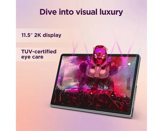 LENOVO Tab Plus 11.5" Tablet with Sleeve 128 GB grey