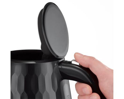 Russell Hobbs Honeycomb Kettle Black