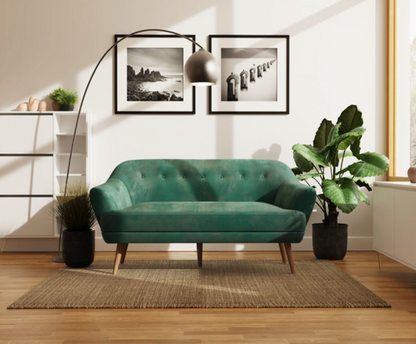 Sadie 3 Seater Sofa- Green