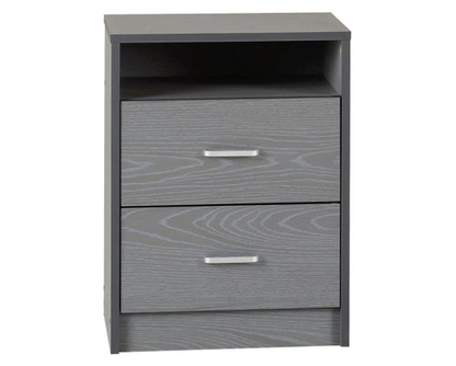 Franklin 2 Drawer Bedside