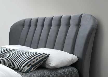 Eleanor King Bed - Grey
