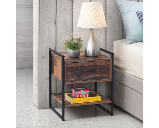 Burr 3 Piece Bedroom Set 4 Drawers