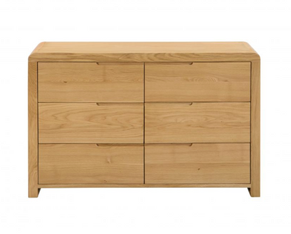 Curvus 6 Drawer Wide Chest