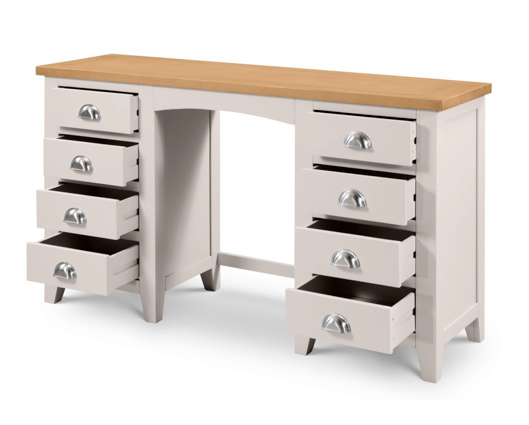 Vincent Twin Pedestal Dressing Table