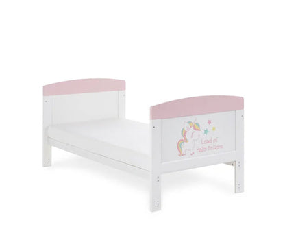 Unicorn Cot Bed + Fibre Mattress