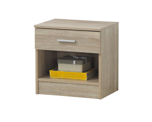 3 Piece Bedroom Set 3 Drawer-White