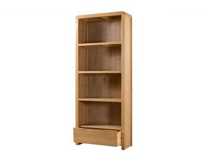Curvus Oak Tall Bookcase