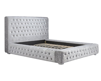 Grace King Bed - Grey