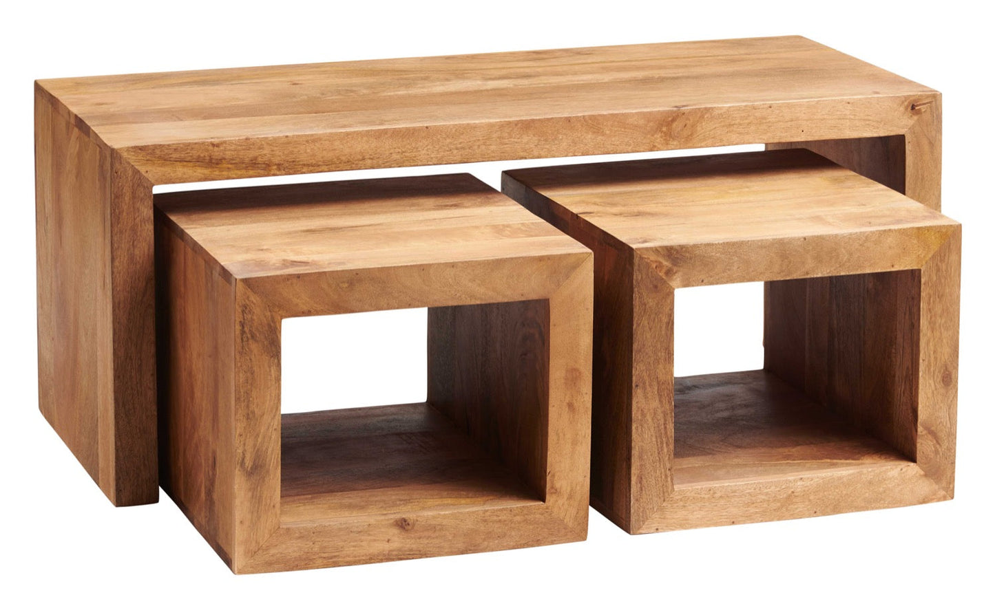 Sapeli Light Coffee Table Set