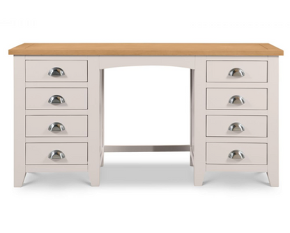Vincent Twin Pedestal Dressing Table