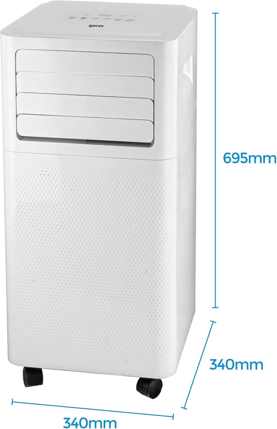 Igenix 9000 BTU Portable Air Conditioner and dehumidifier