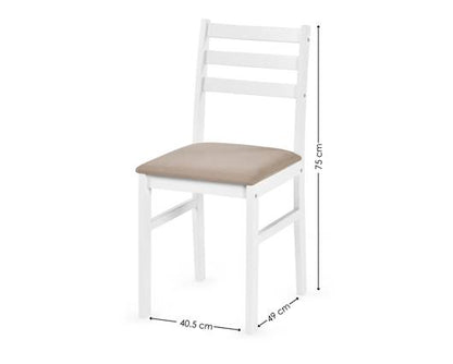 Keats Dining Set - White