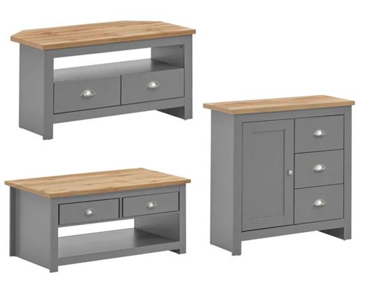 Lincoln 3 Piece Living Room Set