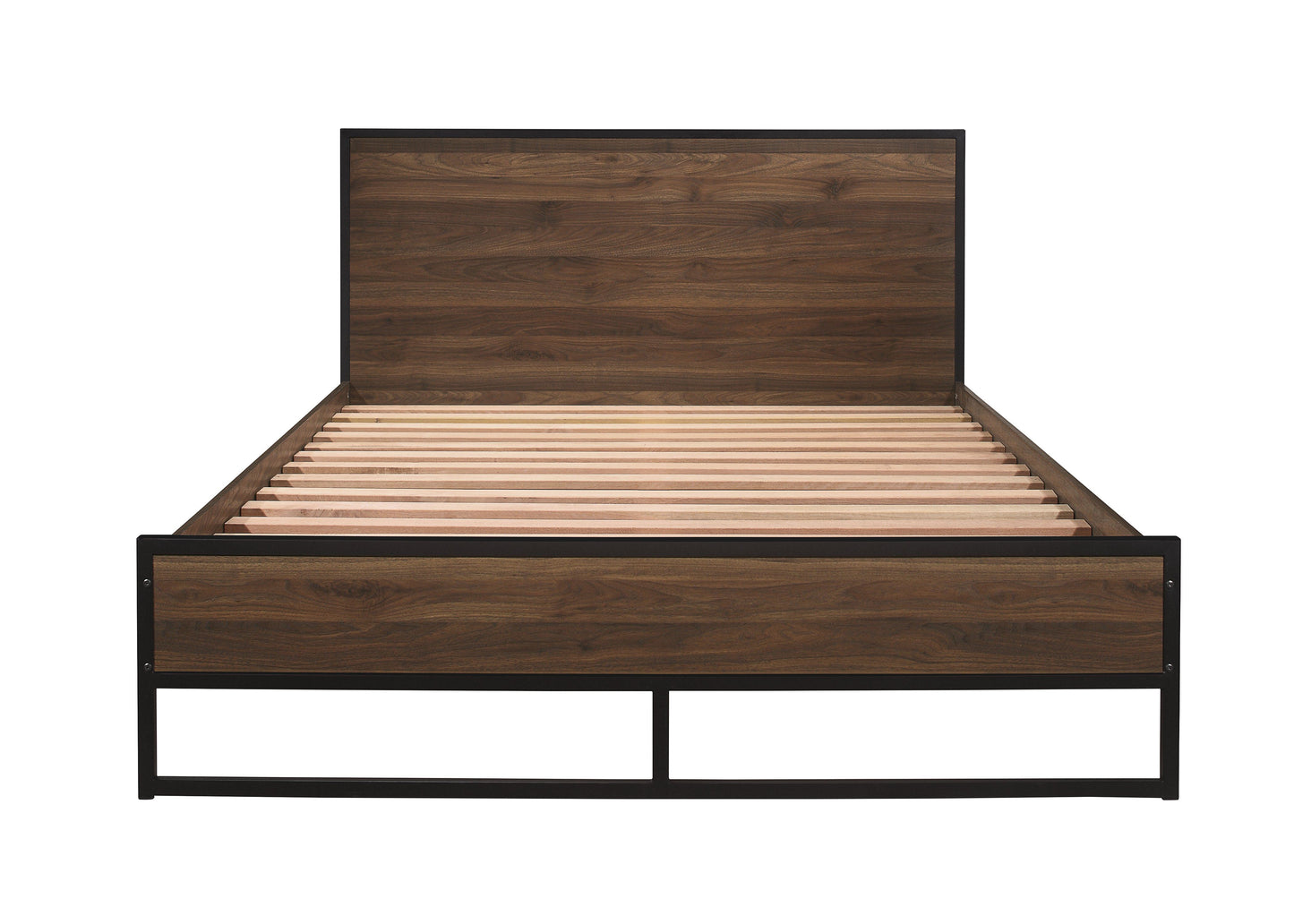 Houston Small Double Bed - Walnut