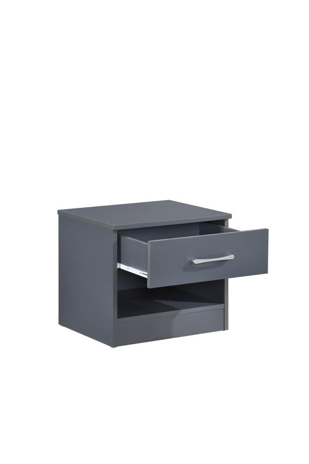 Highbury 4 Piece Bedroom Set - Dark Grey