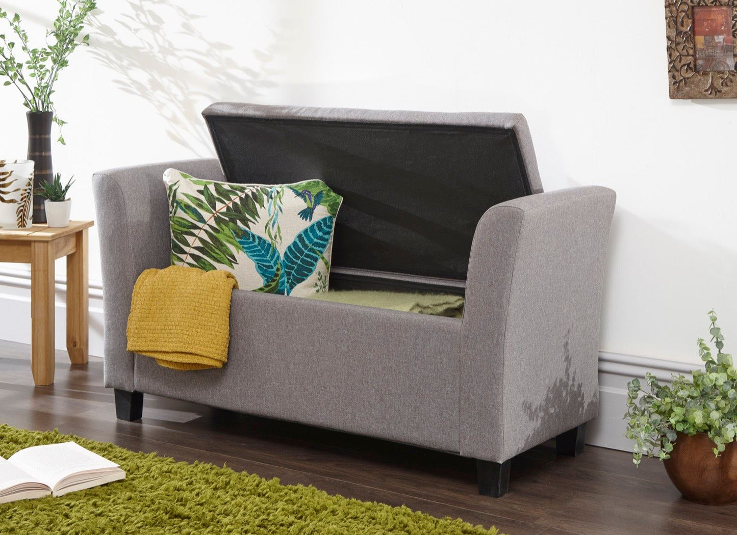 Vanessa Window Seat-Grey