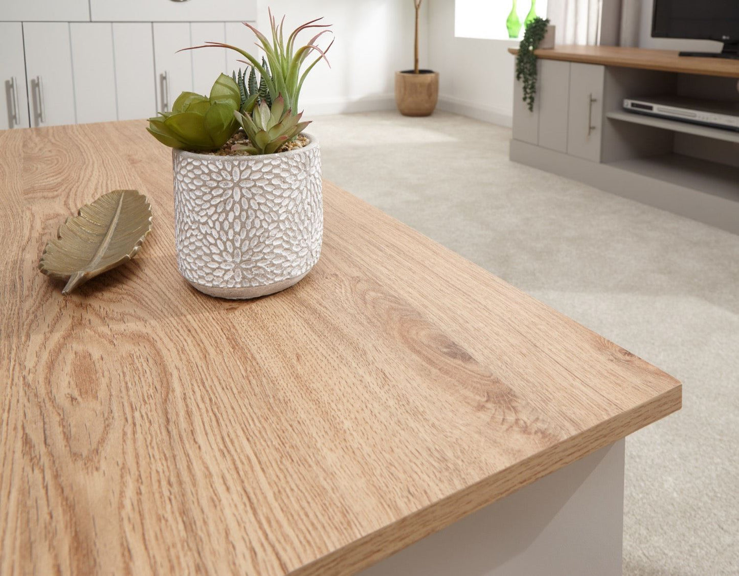 Kinsley Coffee Table-Grey