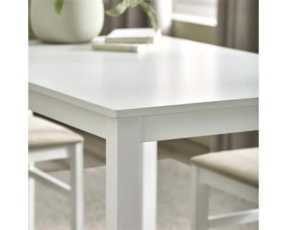 Keats Dining Set - White