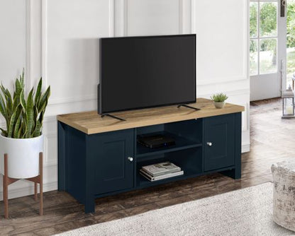 Highgate Large TV Unit - Navy