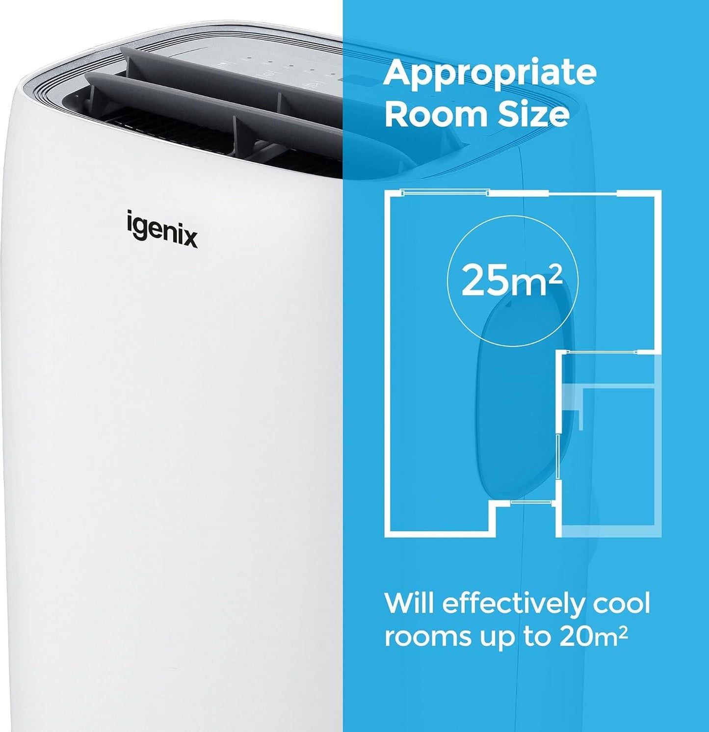 Igenix 12000 BTU Portable Air Conditioning Unit