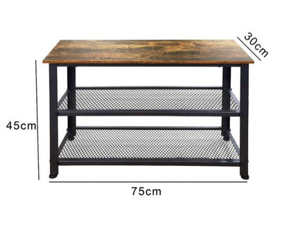 Beau Tall Coffee Table- Dark Oak