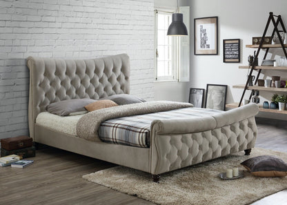 Copenhagen King Bed - Cream