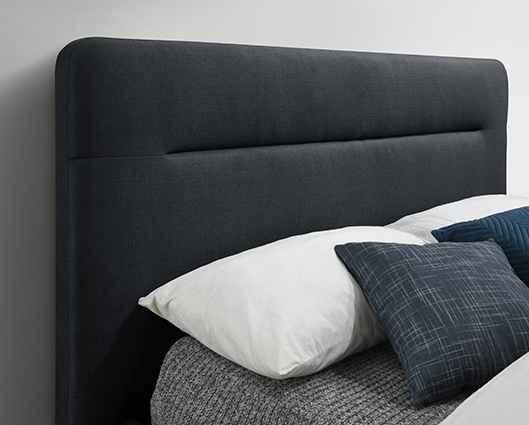 Finch King Bed - Charcoal