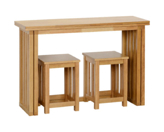 Richard Foldaway Dining Set (2 Stools)