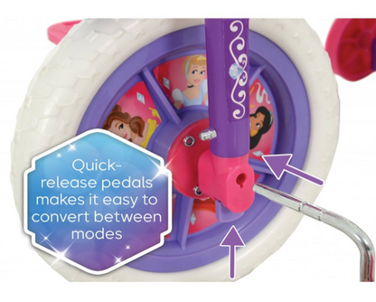 Disney Princess 2-in-1 10" Training Bike