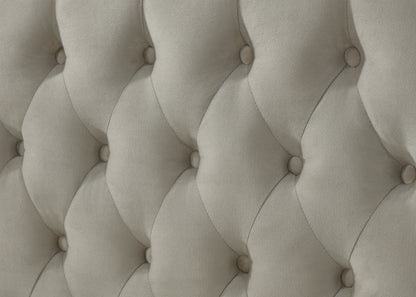Callan King Bed - Cream