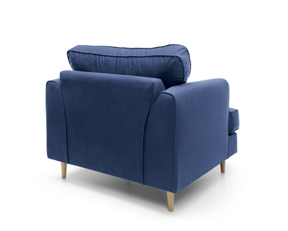 Hollie Armchair - Oxford Blue