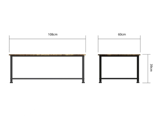 Beau Coffee Table- Dark Oak